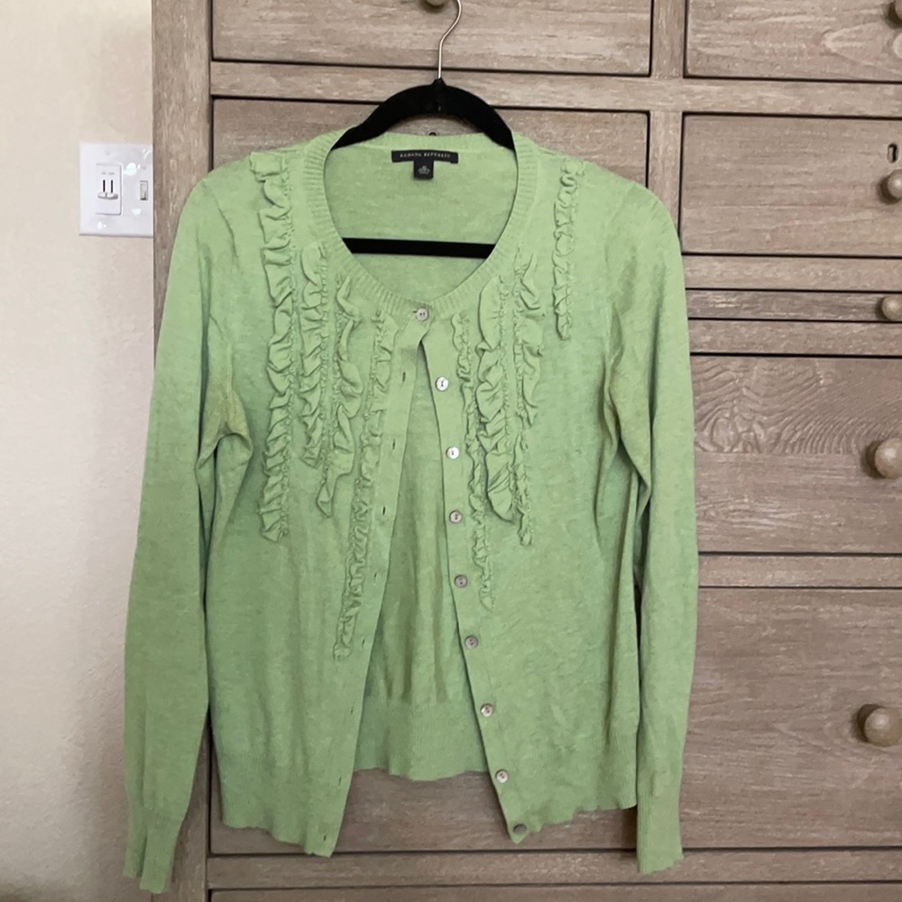 Green sweater